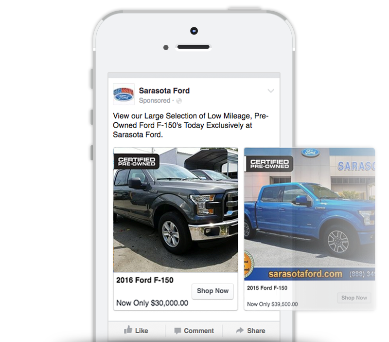 Facebook ads for dealerships